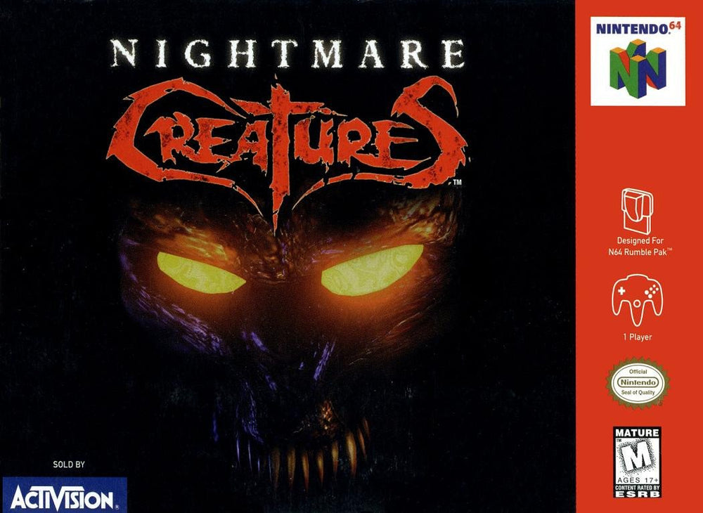 Nightmare Creatures (Nintendo 64) (Online Order Only)