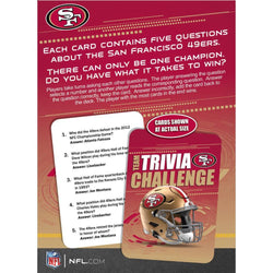 San Francisco 49ers Trivia Challenge (ONLINE ORDER ONLY)