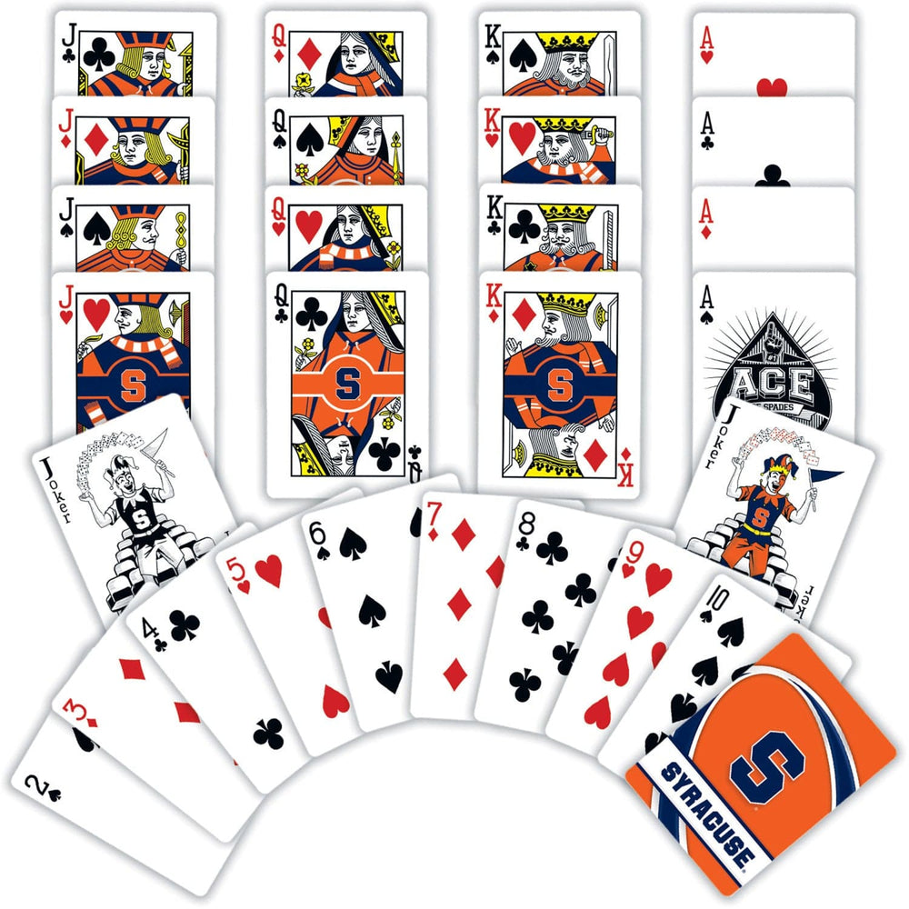 Syracuse Orange Playing Cards - 54 Card Deck (ONLINE ORDER ONLY)