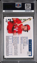 2023 TOPPS FINEST FLASHBACKS JOSH JUNG  #87 - PSA 10 (Online Order Only)