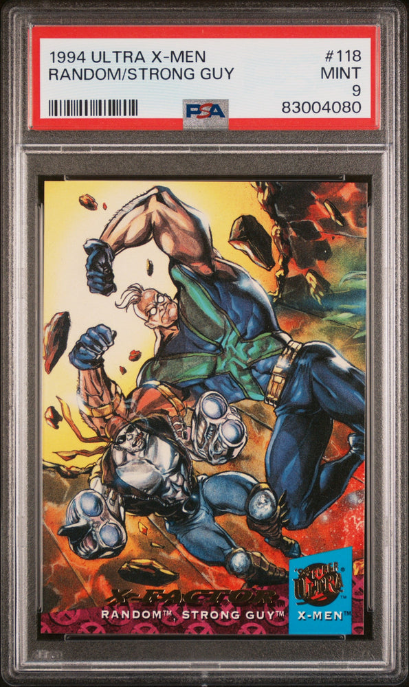 1994 ULTRA X-MEN RANDOM/STRONG GUY  #118 - PSA 9 (Online Order Only)