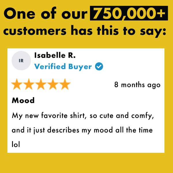 Sad But Rad' Shirt (ONLINE ORDER ONLY)