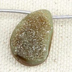 Sage Agate Drusy Freeform Beads (ONLINE ORDER ONLY)