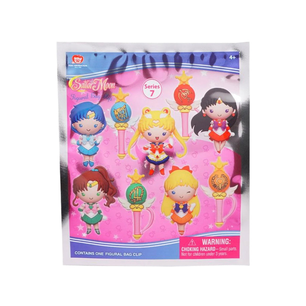 Sailor Moon Series 7 3D Sculpted Character Keychain Clip Blind Bag (Online Order Only)