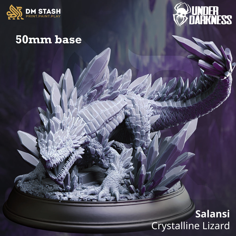 Salansi, Crystalline Lizard (Online Only)