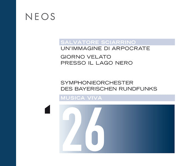 SALVATORE SCIARRINO - Musica Viva 26 [CD] (ONLINE ORDER ONLY)