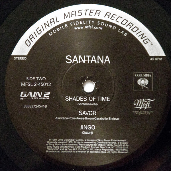 Santana - Santana [Vinyl] (ONLINE ORDER ONLY)