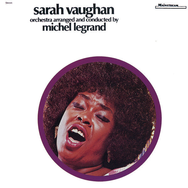 Sarah Vaughan With Michel Legrand [Vinyl] (ONLINE ORDER ONLY)