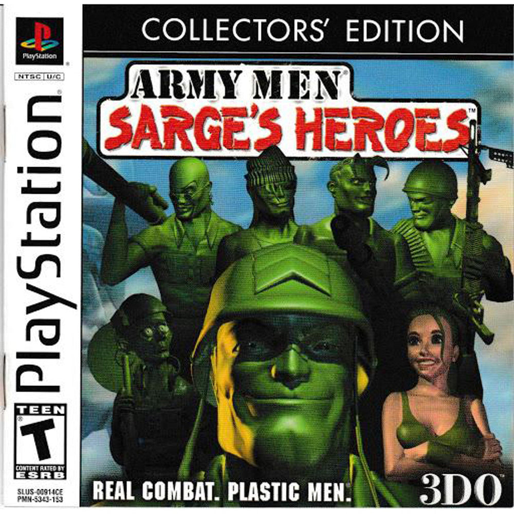 Army Men Sarge's Heroes (Collector's Edition) (PlayStation) (ONLINE ORDER ONLY)