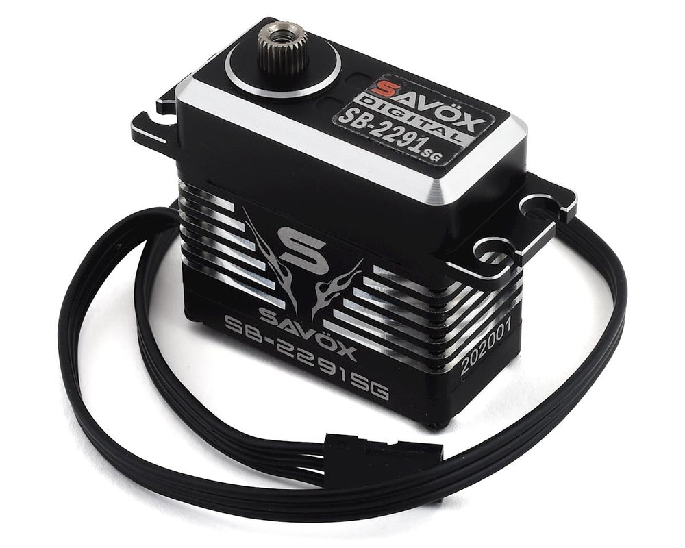 Savox 1/8 1/10 Monster High Speed Brushless Servo Black Edition 7.4V (ONLINE ORDER ONLY)