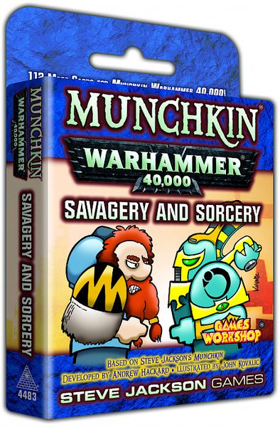 Munchkin Warhammer 40,000 - Savagery and Sorcery (ONLINE ORDER ONLY)