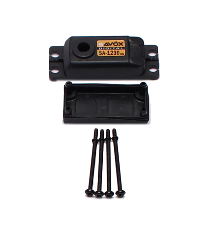 Savox Top & Bottom Servo Case with 4 Screws for SA1230SG (ONLINE ORDER ONLY)