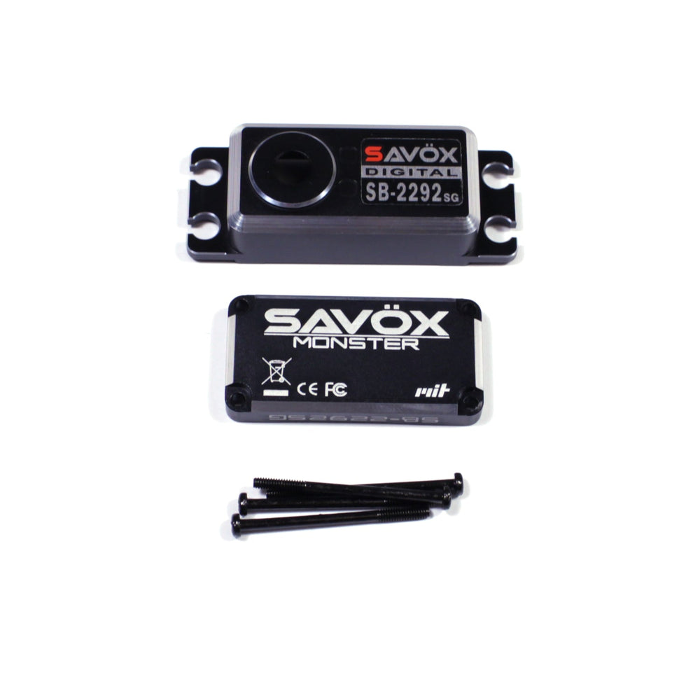 Savox Top & Bottom Case Set with 4 Screws (ONLINE ORDER ONLY)