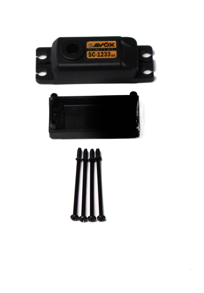 Savox TOP & BOTTOM SERVO CASE WITH 4 SCREWS (ONLINE ORDER ONLY)