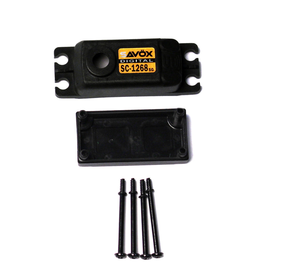 Savox Top & Bottom Servo Case with 4 Screws for SC1268SG (ONLINE ORDER ONLY)