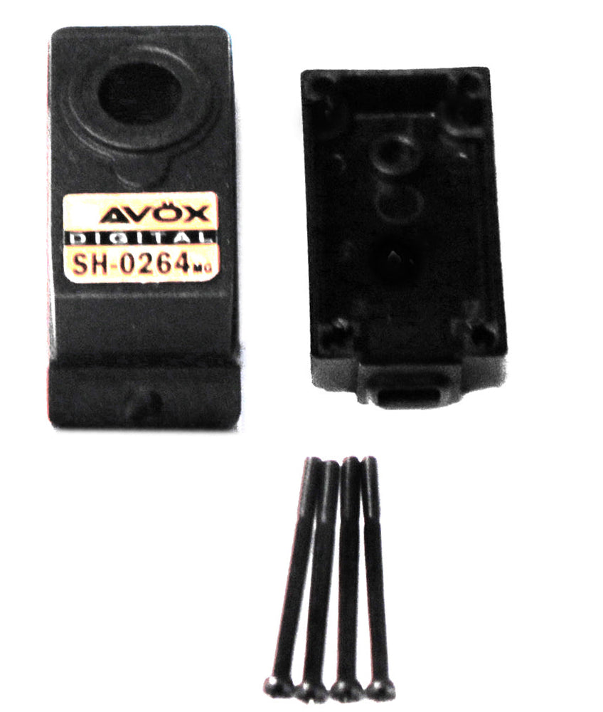 Savox TOP & BOTTOM SERVO CASE WITH 4 SCREWS (ONLINE ORDER ONLY)