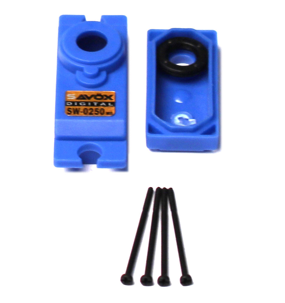 Savox TOP AND BOTTOM CASE WITH 4 SCREWS SW0250MG (ONLINE ORDER ONLY)