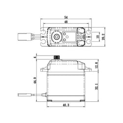 Savox Coreless Digital High Torque Servo for Aircraft Monster Truck Crawlers (ONLINE ORDER ONLY)