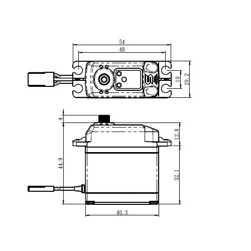 Savox HV Brushless Digital Large Scale Servo Tall Soft Start 8.4V (ONLINE ORDER ONLY)