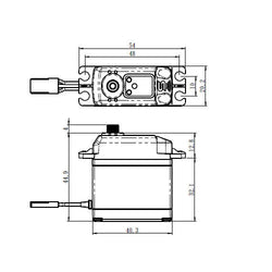 Savox HV Brushless Digital Large Scale Servo Tall Soft Start 8.4V (ONLINE ORDER ONLY)
