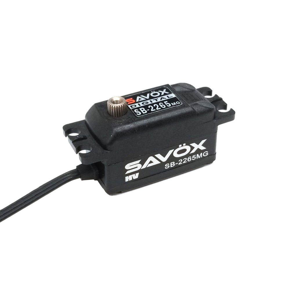 Savox 1/10 Black Edition Low Profile HV Brushless Digital Servo 7.4V (ONLINE ORDER ONLY)