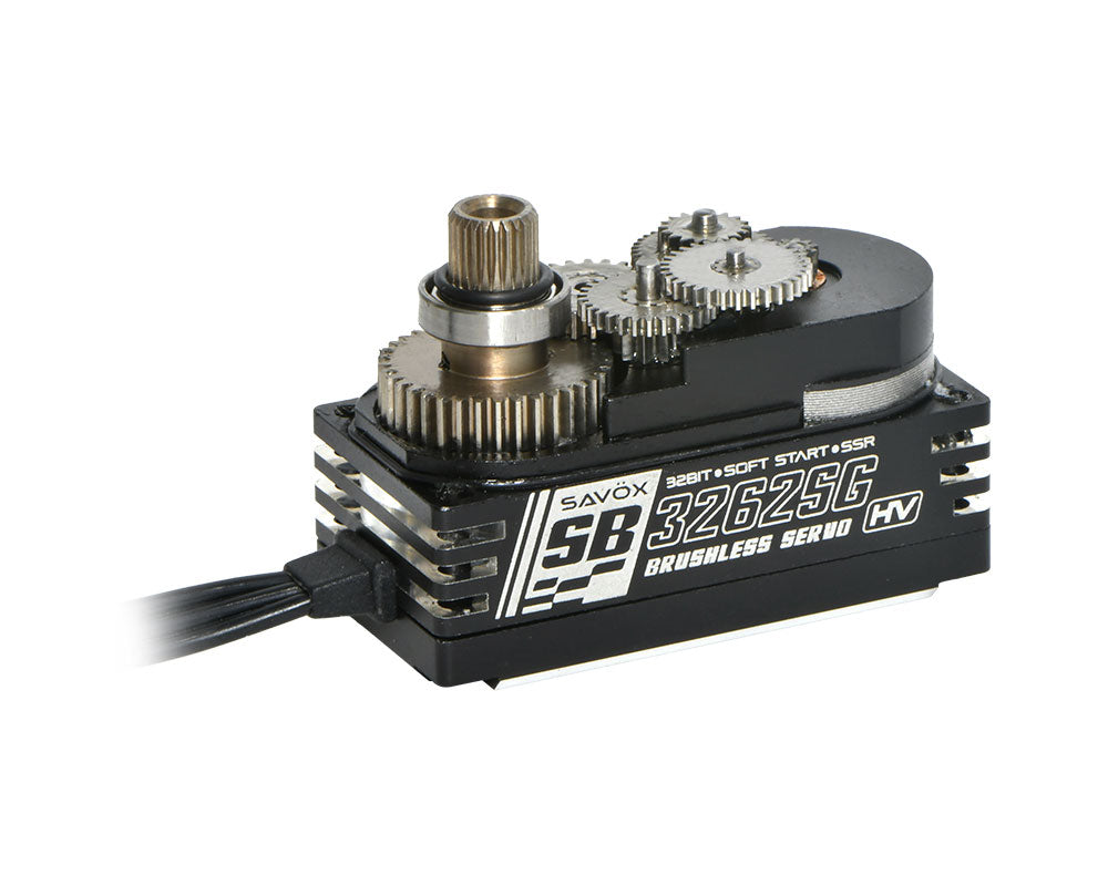 Savox High Torque, High Voltage Brushless Servo, Black Edition SB3262SG-BE (ONLINE ORDER ONLY)