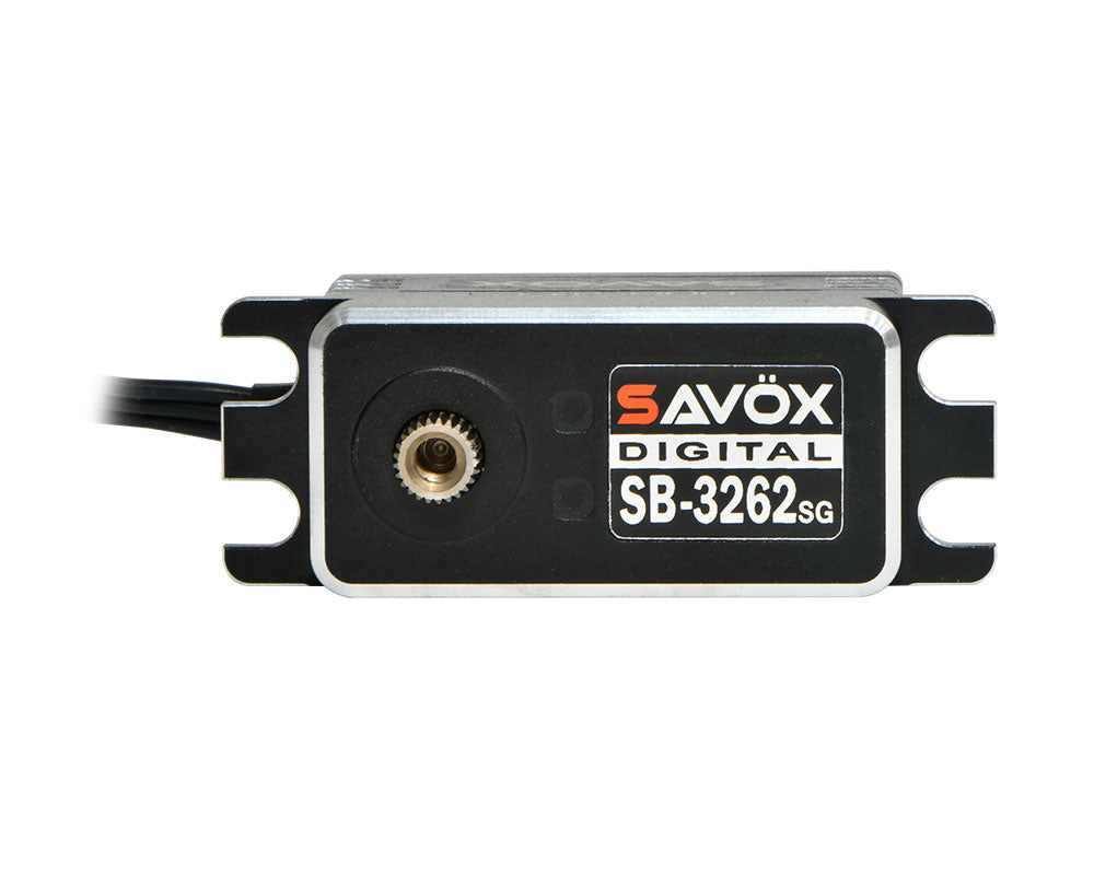 Savox High Torque, High Voltage Brushless Servo, Black Edition SB3262SG-BE (ONLINE ORDER ONLY)