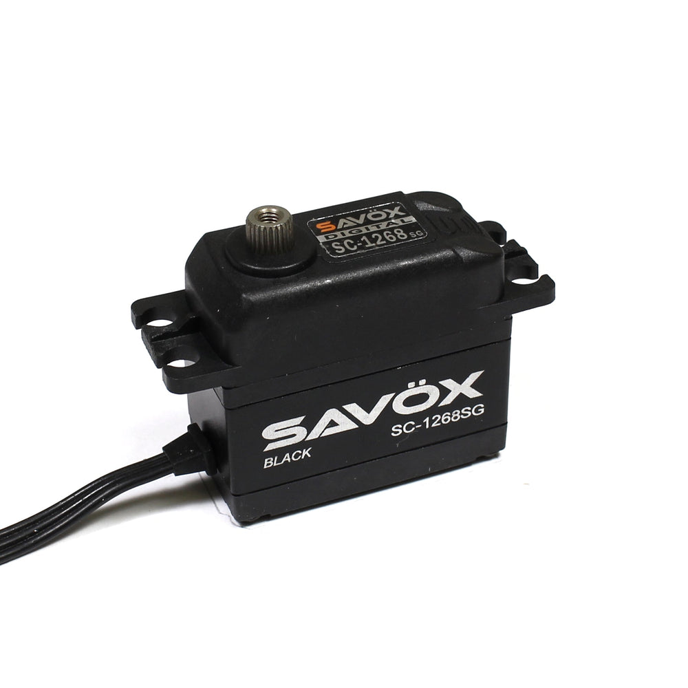 Savox 1/8 Scale Black Edition High Torque Digital Servo 7.4V (ONLINE ORDER ONLY)