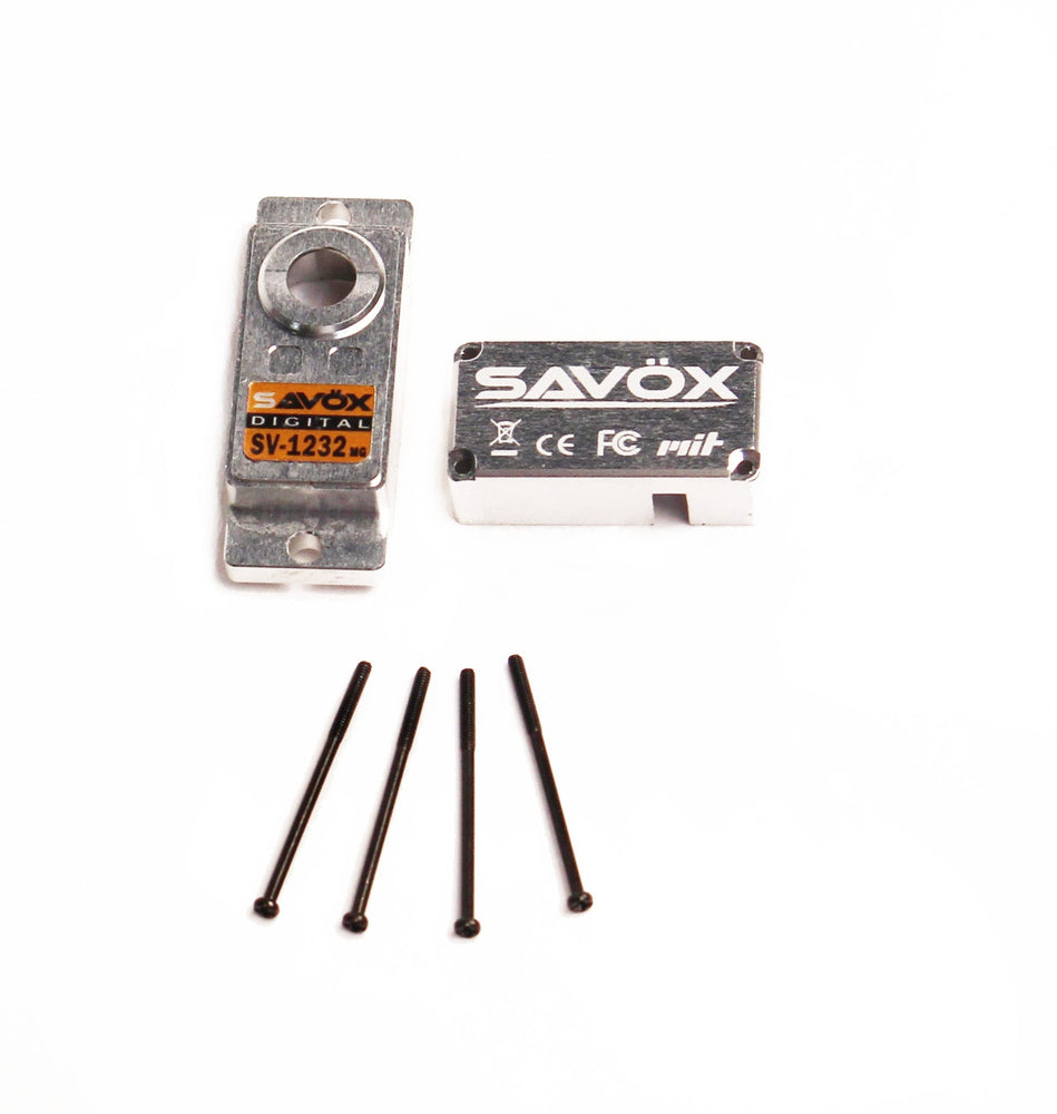 Savox TOP AND BOTTOM CASE WITH 4 SCREWS SV1232MG (ONLINE ORDER ONLY)