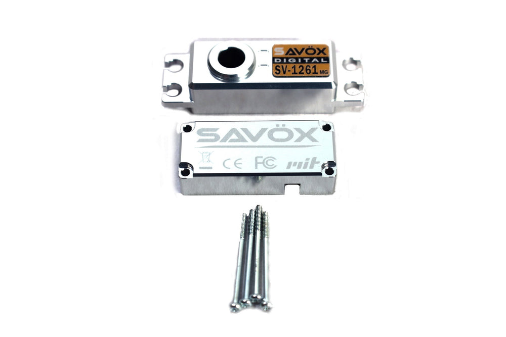 Savox Top & Bottom Servo Case  4 Screws for SV1261MG (ONLINE ORDER ONLY)