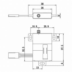 Savox High Torque Ultra Slim Digital Coreless Wing Servo (ONLINE ORDER ONLY)