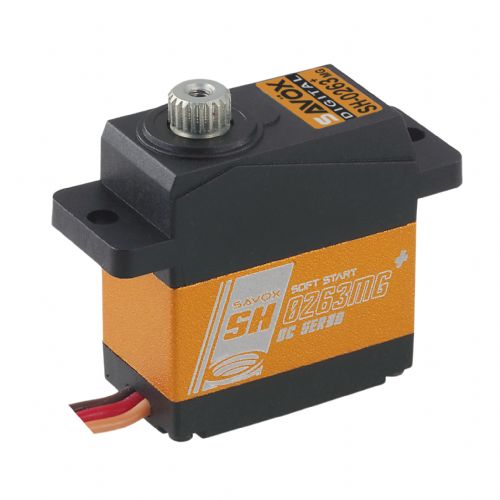 Savox SAVSH0263MGP Micro Digital Servo w/ Soft Start 0.10/30 @ (ONLINE ORDER ONLY)