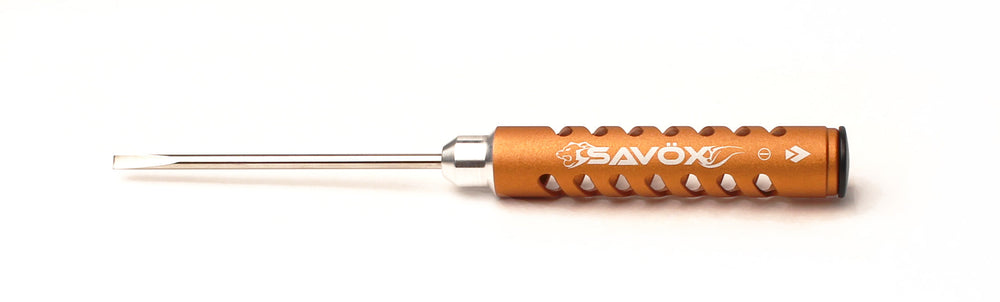 Savox ULTRA LIGHTWEIGHT FLAT SCREWDRIVER (4.0) (ONLINE ORDER ONLY)