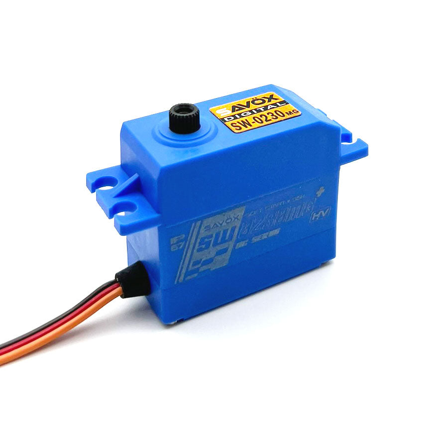 Savox SW0230MGP Waterproof Standard Digital Servo Soft Start (ONLINE ORDER ONLY)
