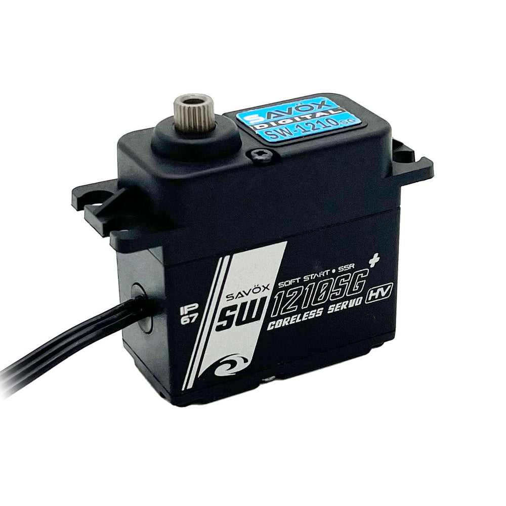 Savox Waterproof HV Coreless Digital Servo Soft Start Black Edition (ONLINE ORDER ONLY)