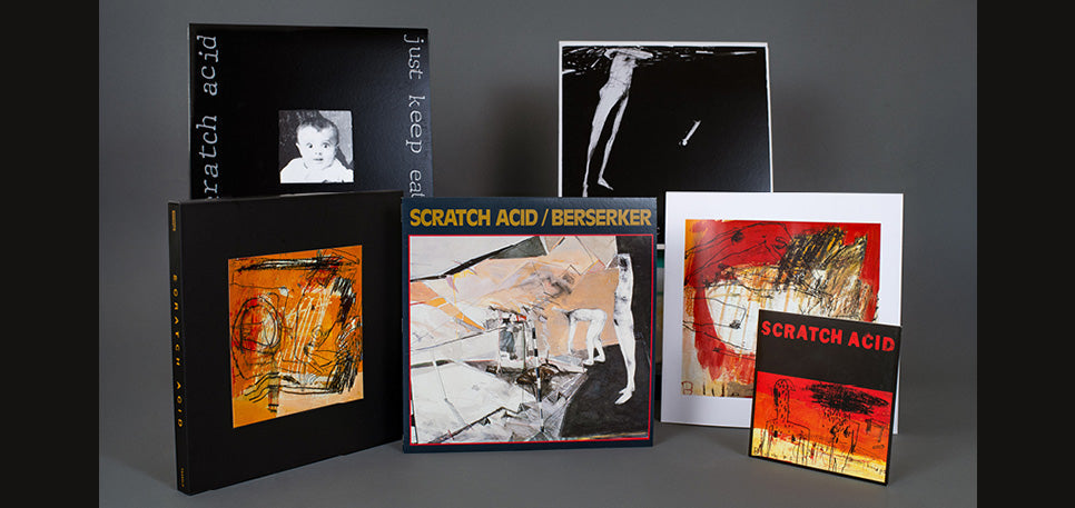 Scratch Acid Box Set (3xLP+7" - Clear) [Vinyl] (ONLINE ORDER ONLY)