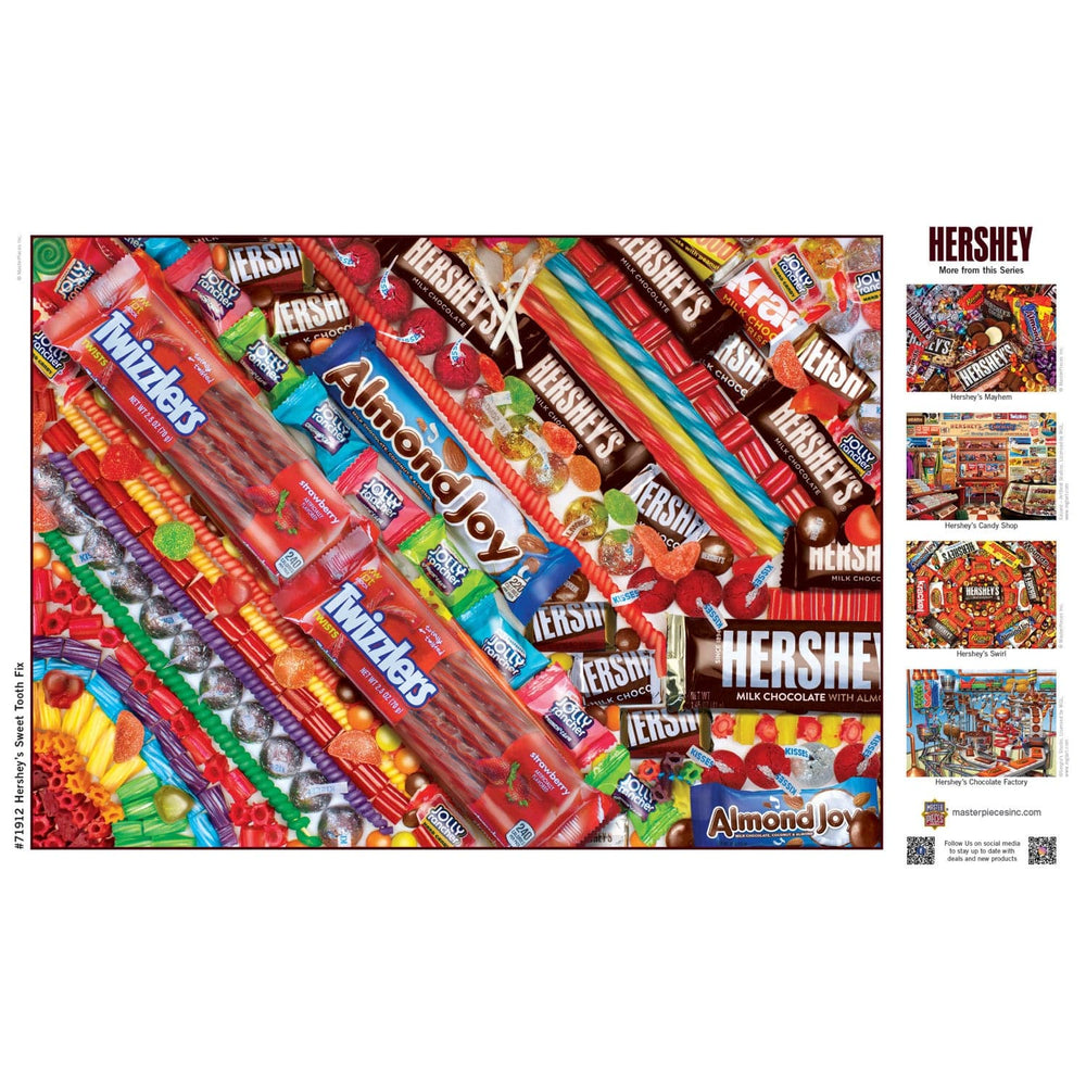 Hershey's Sweet Tooth Fix - 1000 Piece Jigsaw Puzzle (ONLINE ORDER ONLY)