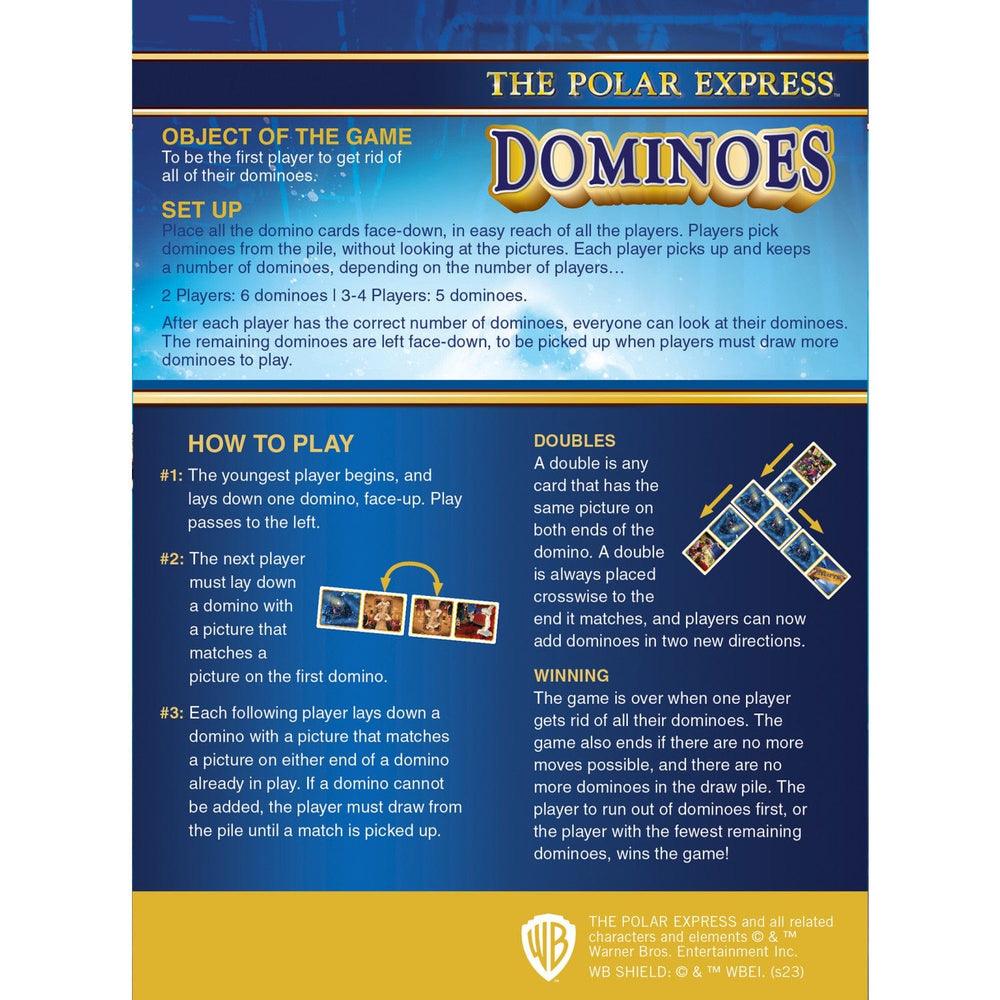 The Polar Express Picture Dominoes (ONLINE ORDER ONLY)