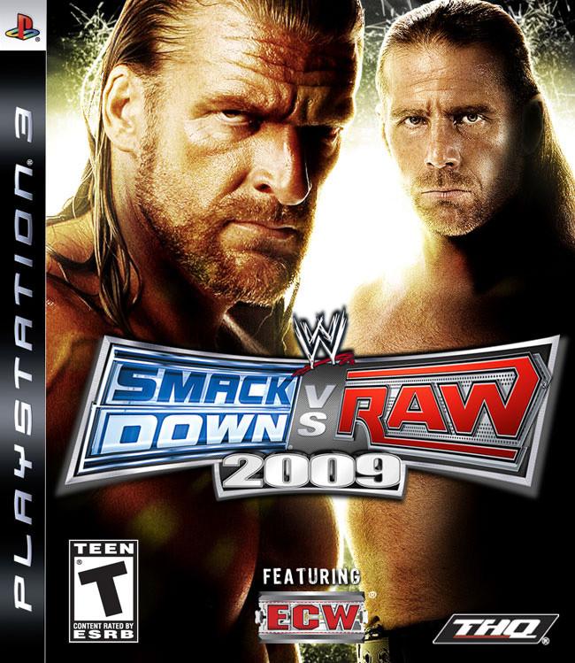 WWE SmackDown vs. Raw 2009 (Playstation 3) (Online Only)