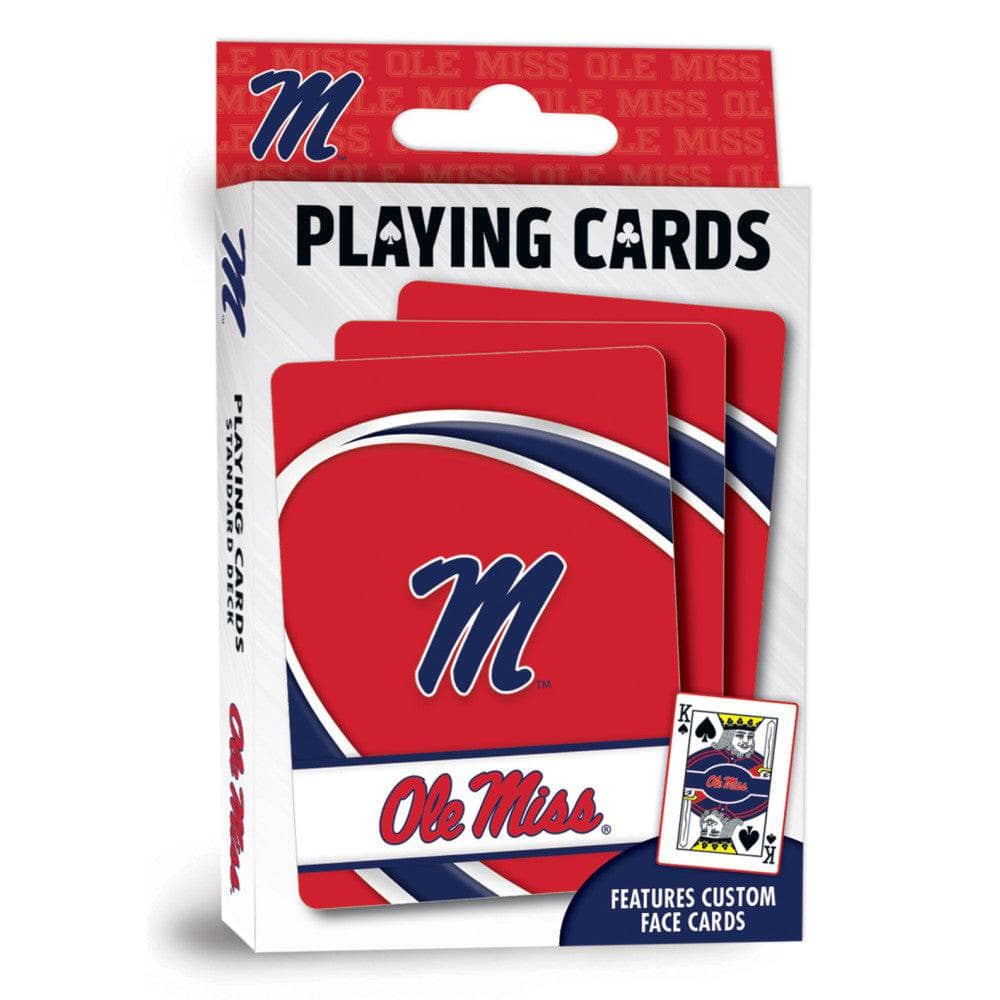 Ole Miss Rebels Playing Cards - 54 Card Deck (ONLINE ORDER ONLY)