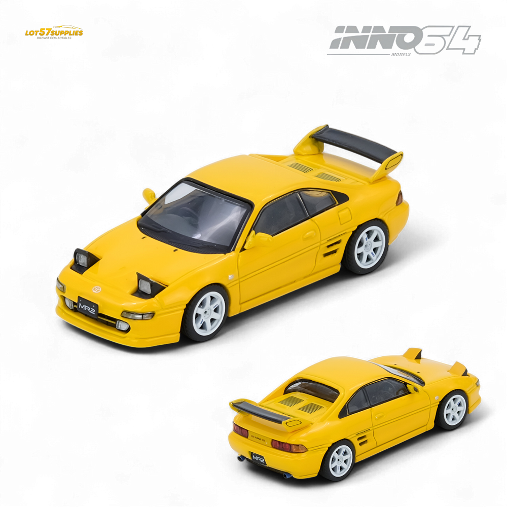 (Pre-Order) Inno64 MR2 SW20 - Yellow 1:64 (ONLINE ORDER ONLY)