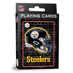 Pittsburgh Steelers Neon Playing Cards - 54 Card Deck