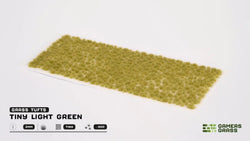 Gamers Grass Tufts: Light Green- Tiny (ONLINE ORDER ONLY)