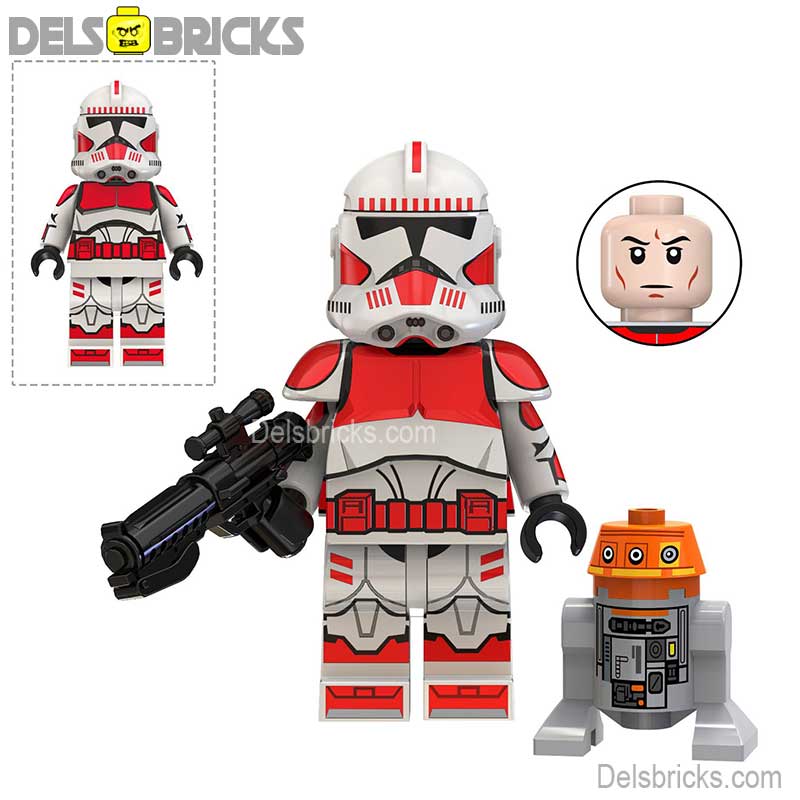Coruscant Guard Clone Shock trooper Star Wars Lego Minifigures Custom Toys (ONLINE ORDER ONLY)