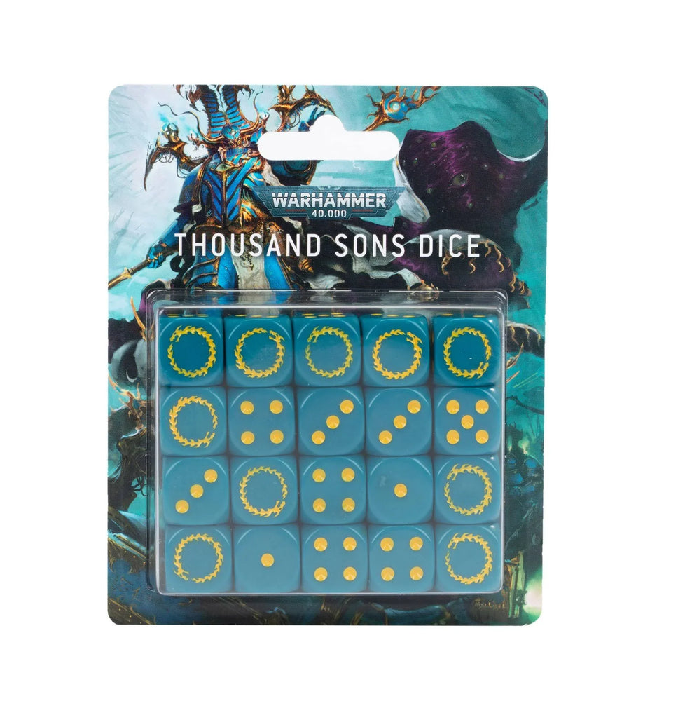 Warhammer 40k Dice: Thousand Sons (ONLINE ORDER ONLY)