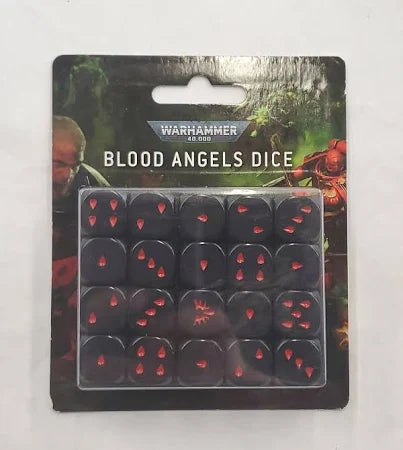 Warhammer 40k Dice: Blood Angels (ONLINE ORDER ONLY)
