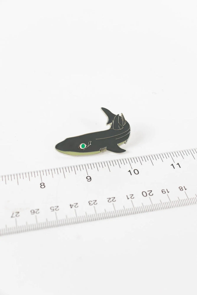 Longnose Spurdog Enamel Pin (Squalus mitsukurii) (ONLINE ORDER ONLY)