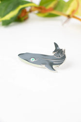 Longnose Spurdog Enamel Pin (Squalus mitsukurii) (ONLINE ORDER ONLY)