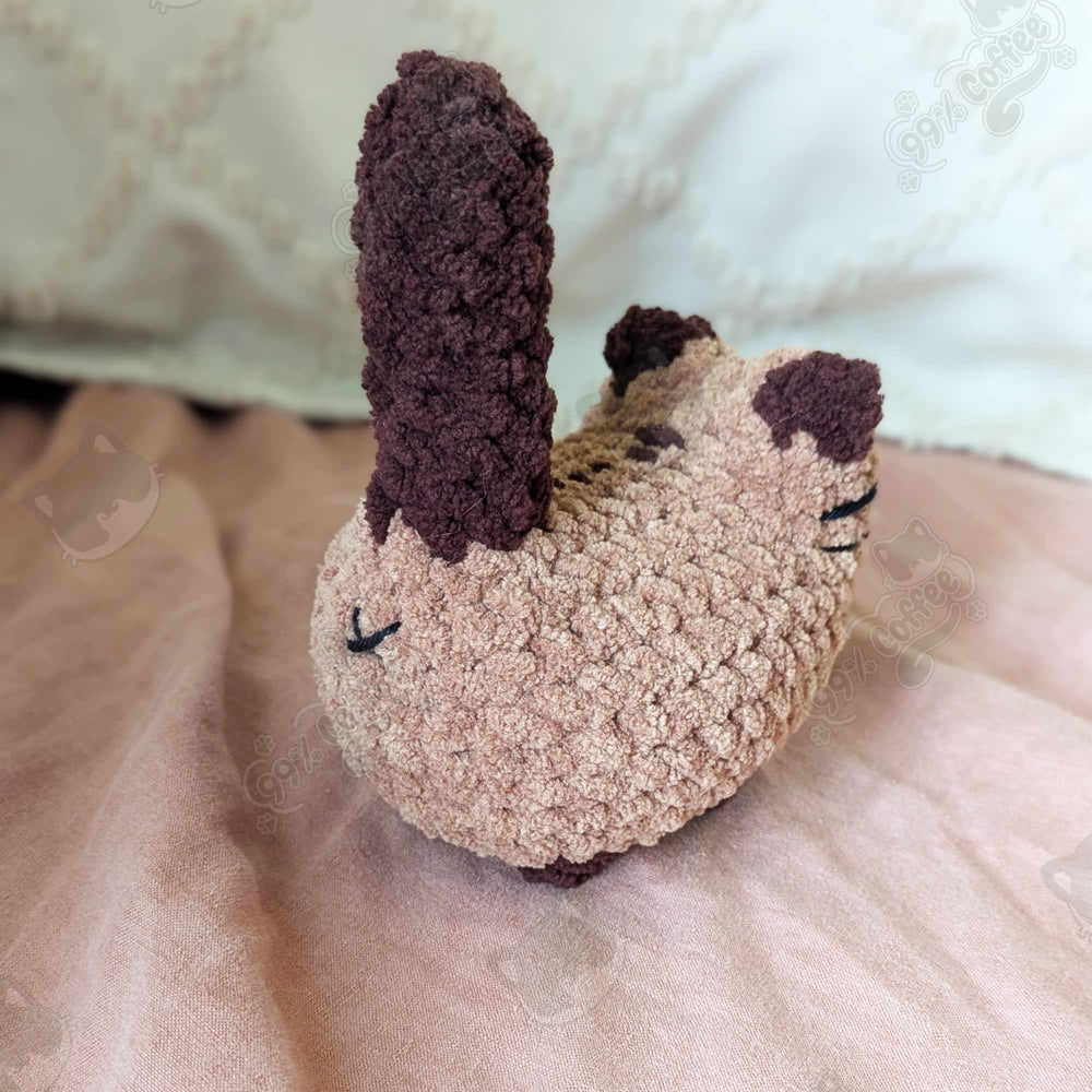 Siamese Loaf Cat Stuffed Animal (ONLINE ORDER ONLY)