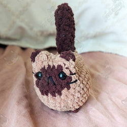 Siamese Loaf Cat Stuffed Animal (ONLINE ORDER ONLY)